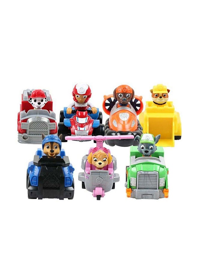 Generic - 9-Piece Durable Sturdy, Portable Paw Patrol Figures Toy Set For Children 7.5x5x5.5cm - Image 1