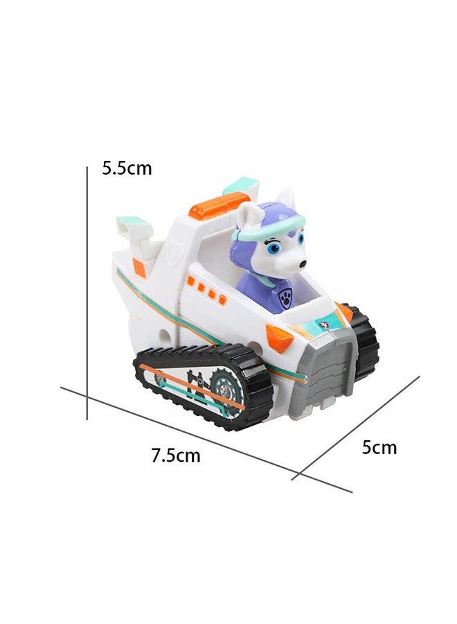 Generic - 9-Piece Durable Sturdy, Portable Paw Patrol Figures Toy Set For Children 7.5x5x5.5cm - Image 1