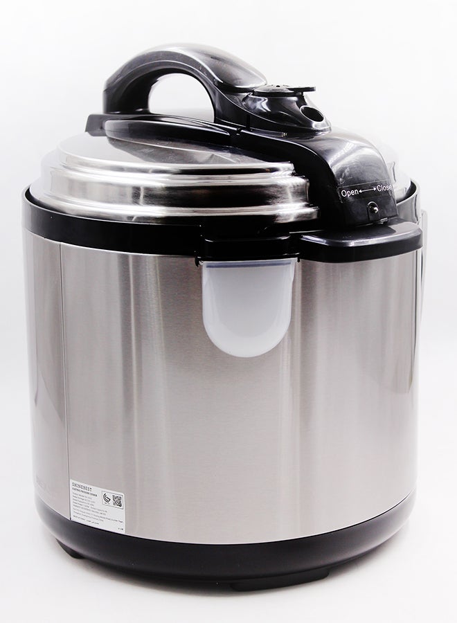 دي إل سي  قدر ضغط كهربائي 8.0 L 1500.0 W SH-4202 أسود/ فضي  - Image 4