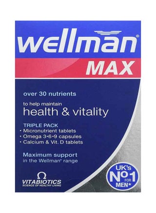 Wellman Max 84 Tablets Capsules - v1635331323/N51577170A_1