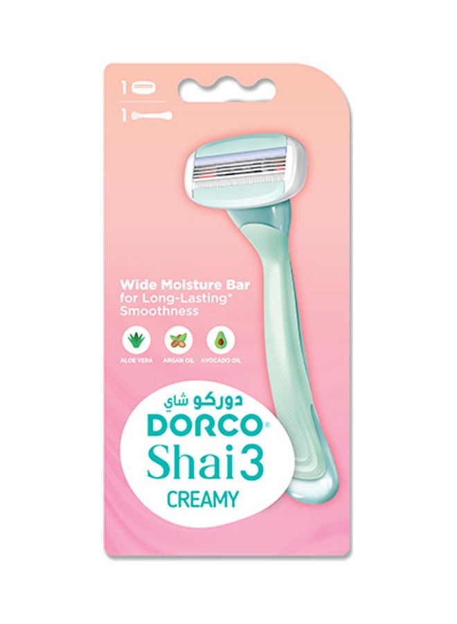 DORCO - Shai3 Creamy System Razor Blue - Image 1