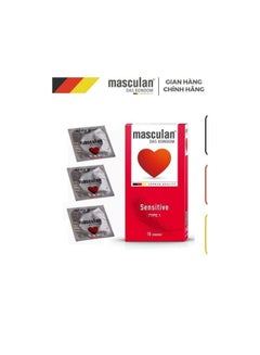 masculan 10-Piece Das Kondom Sensitive Type 1  - Image 3