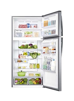 Samsung Top Mount Refrigerator 150 kW RT85K7150SL silver  - Image 2