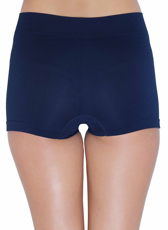 Glamroot - Women's Seamless No Show, No Pinch, No Panty Lines Boyshort Panty Blue - Image 1