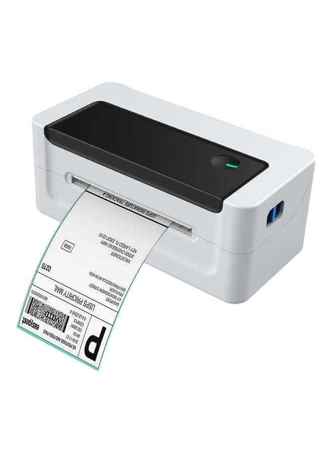 Portable Thermal Label Printer White - Image 1
