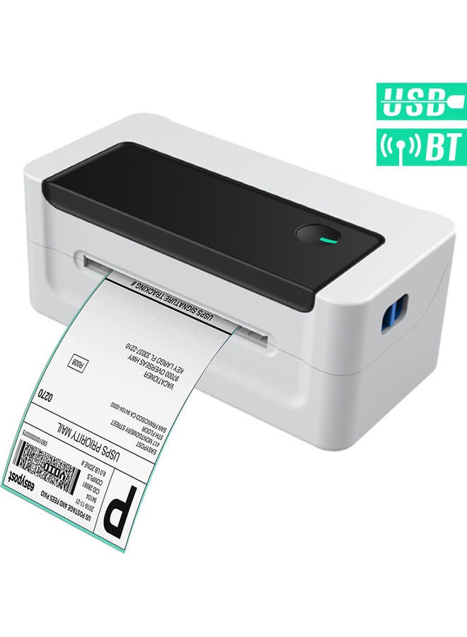 Portable Thermal Label Printer White - Image 4
