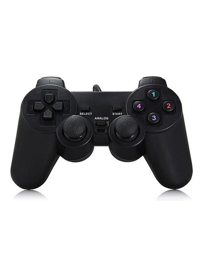 USB Wired Dual Vibration Gamepad PC Single Joystick - Image 2