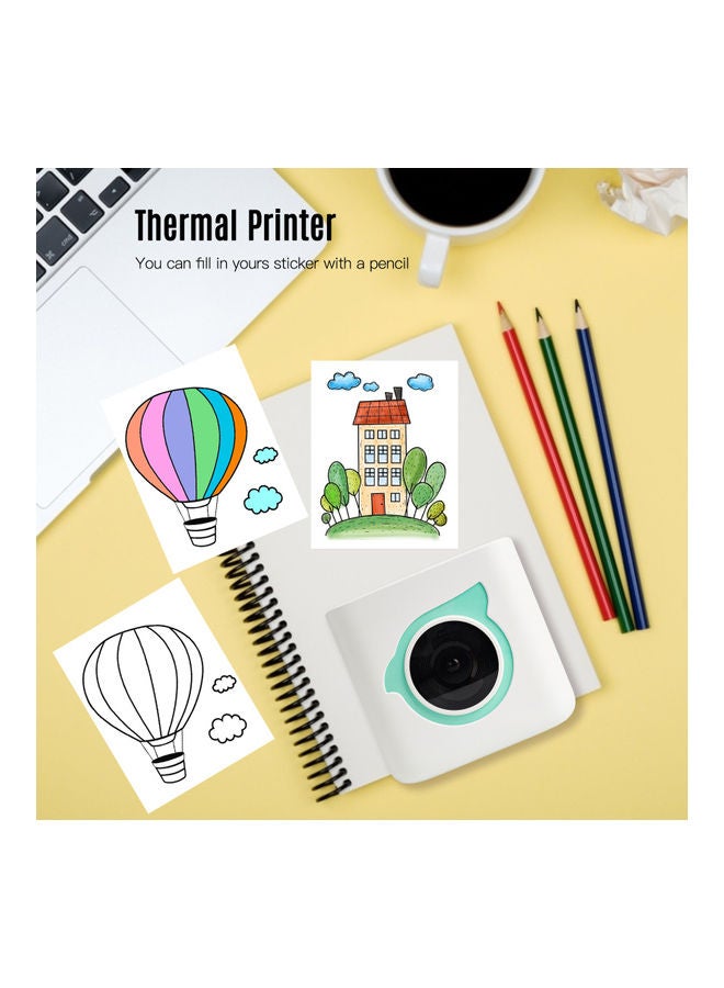 Mini All-In-One Photo Printer Yellow - Image 3