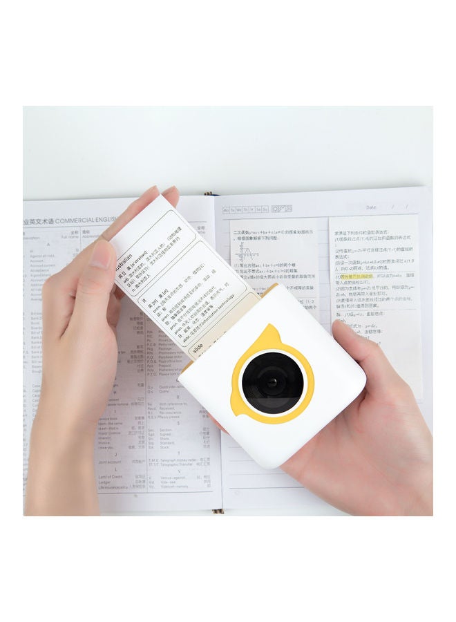 Mini All-In-One Photo Printer Yellow - Image 4