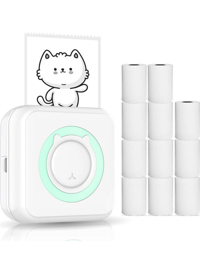 Generic - Multifunctional Portable All In One Photo Printer Blue - Image 1