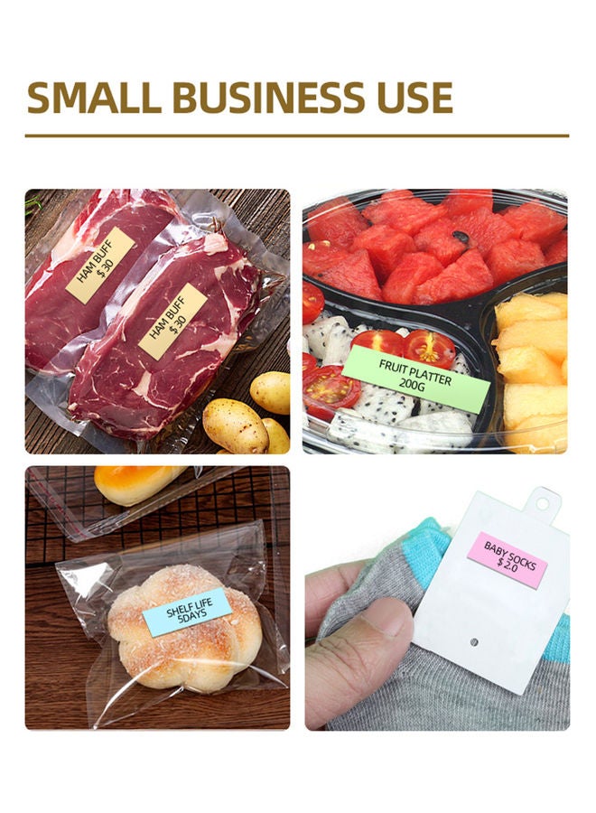 Portable Pocket Thermal Label Printer Green - Image 4