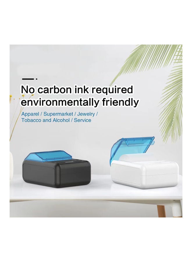 Mini Portable Thermal Printer Black - Image 5