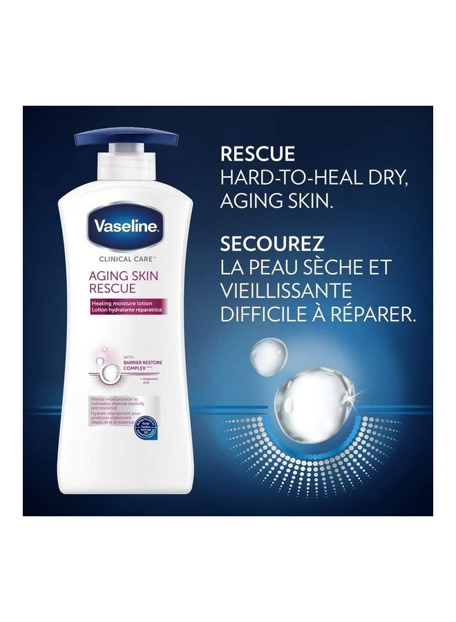 فازلين لوشن الجسم لعلاج علامات التقدم في السن من تشكيلة كلينيكال كير أبيض 400ملليلتر - Image 3