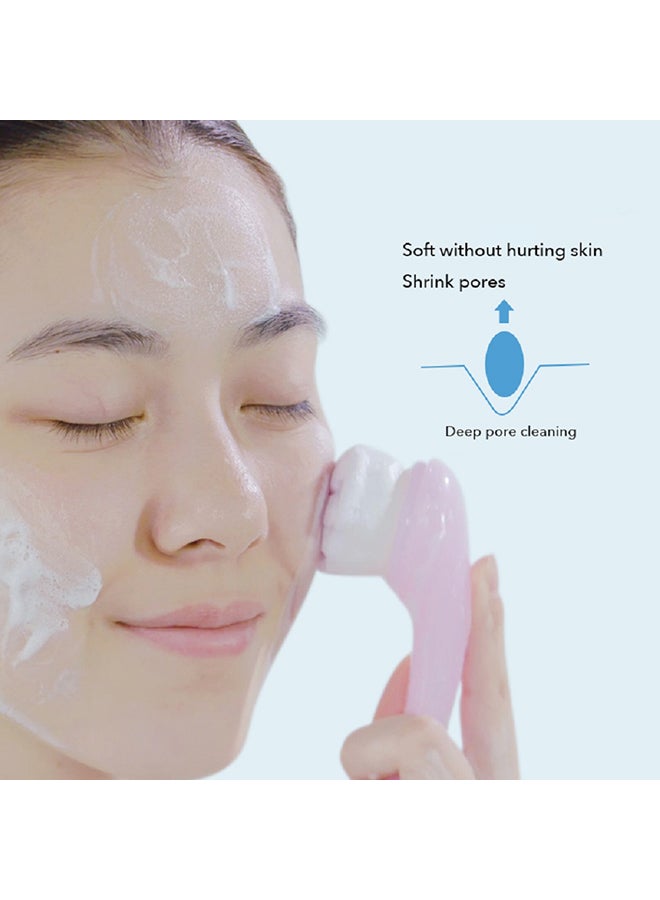 Sunflower Lucky Facial Cleansing Brush Pink  - Image 3