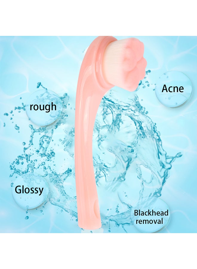 Sunflower Lucky Facial Cleansing Brush Pink  - Image 3