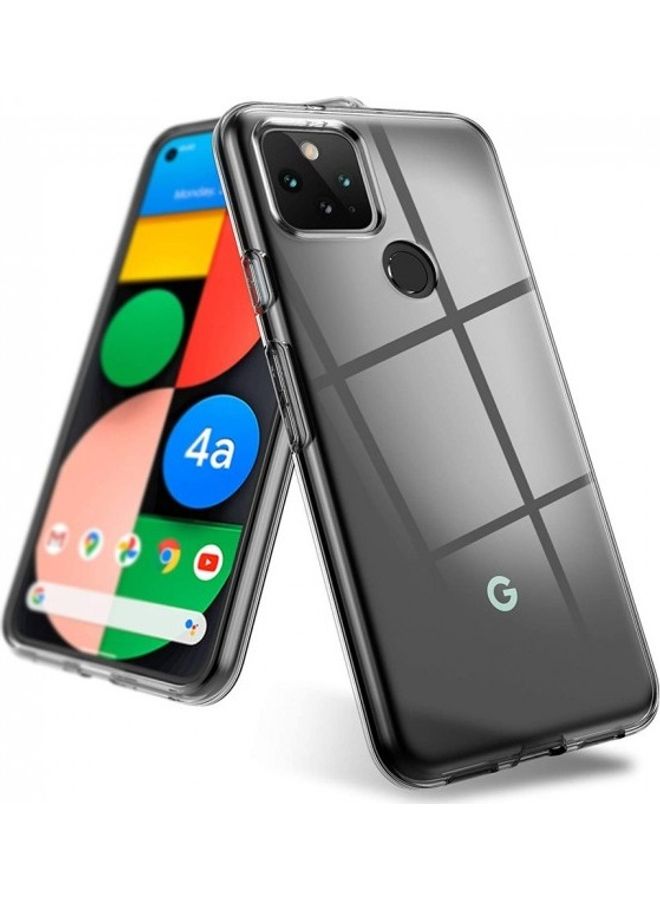 MARGOUN - Protective Soft TPU Case Cover For Google Pixel 4a 5G (6.2 inch) Clear - Image 1