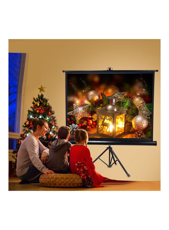 4:3 Projector Screen LU-H1025-2 Black - Image 3