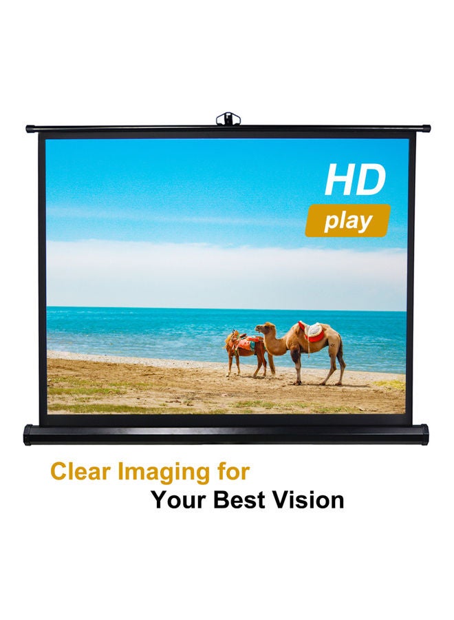 4:3 Projector Screen LU-H1025-2 Black - Image 5