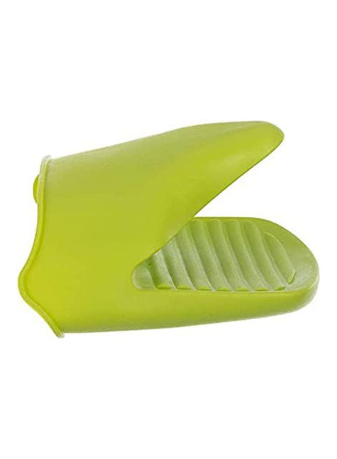 Silicone Hot Utensils Holder Green 