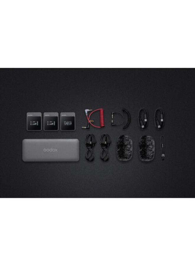 جودوكس نظام ميكروفون لاسلكي مزدوج بتردد 2.4 جيجاهرتز - Image 4