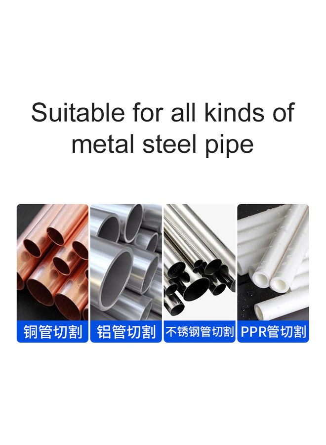 قطَّاعة أنابيب فضي/أزرق 15.10x5.50x5.50سم - Image 4