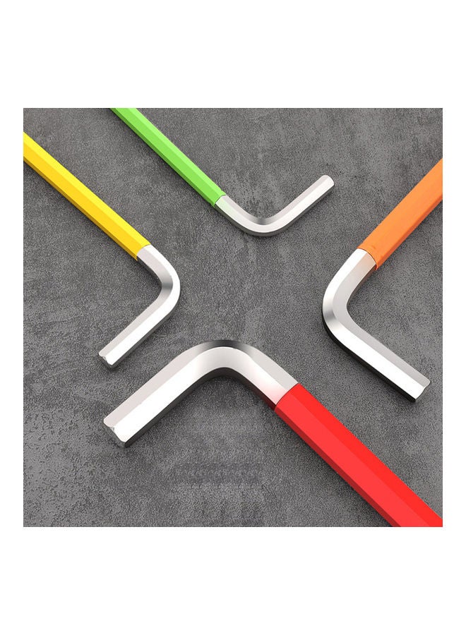 Bicycle Inner Hexagon Wrench Set Multicolour 18.00X3.00X6.00cm