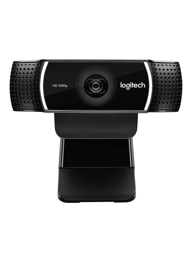 Logitech 1080P Pro Stream Webcam Black  - Image 1
