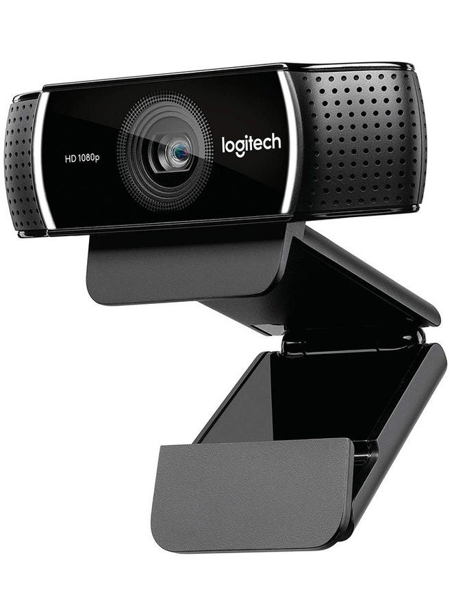 Logitech 1080P Pro Stream Webcam Black  - Image 4