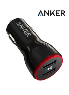 Anker Power Drive Dual USB Car Charger 24 W Black/Red  - Image 1