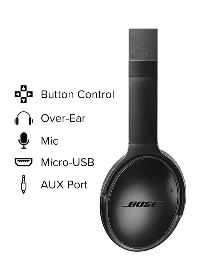 BOSE QuietComfort 35 Wireless Headphones Black - Image 2