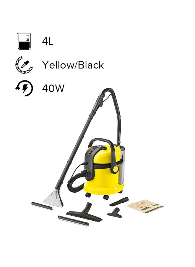 KARCHER - Carpet Cleaner SE 4001 4 L 10811350 Yellow/Black - Image 1
