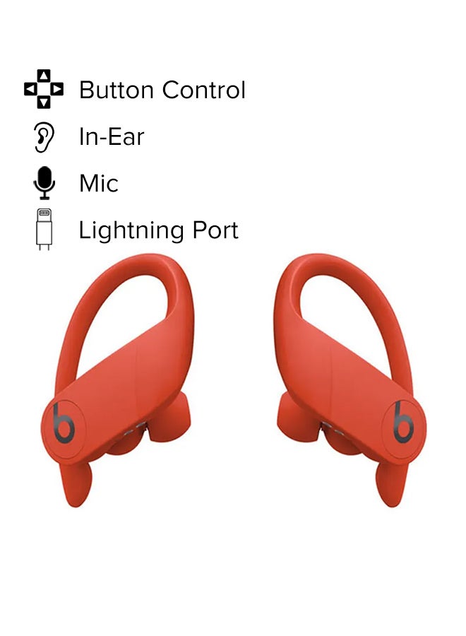 beats - Powerbeats Pro Wireless In-Ear Earphones Lava Red - Image 1