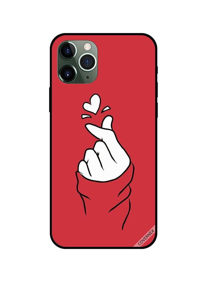 Covernex Apple iPhone 11 Pro Max Protective Case Cover Printed Featuring Snap Love Red DESIGN_0717 - Image 1
