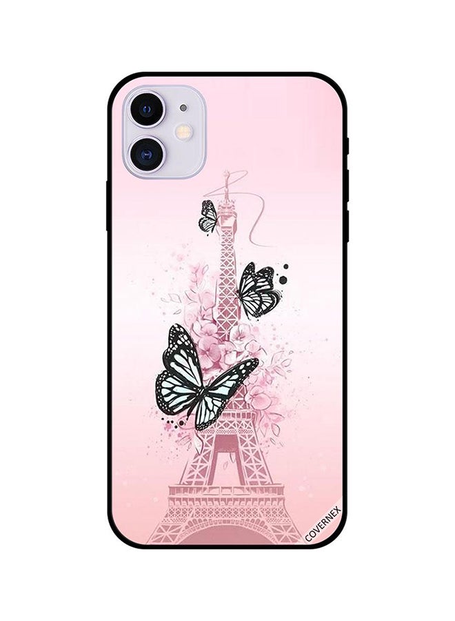 كوفرنيكس غطاء حماية واق لهاتف أبل آيفون 11 وردي / أسود/ أبيض - Image 1