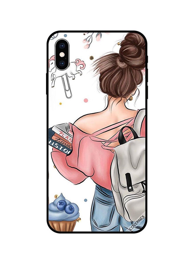 Covernex Protective Case Cover For Apple iPhone X Books in Hand Plan Literate And History - Image 1