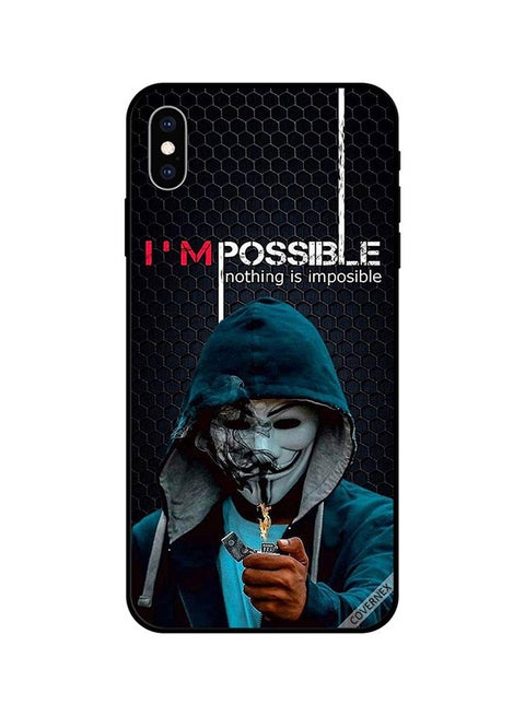 Protective Back Cover For iPhone XS I Am Possible Nothing Is Impossible