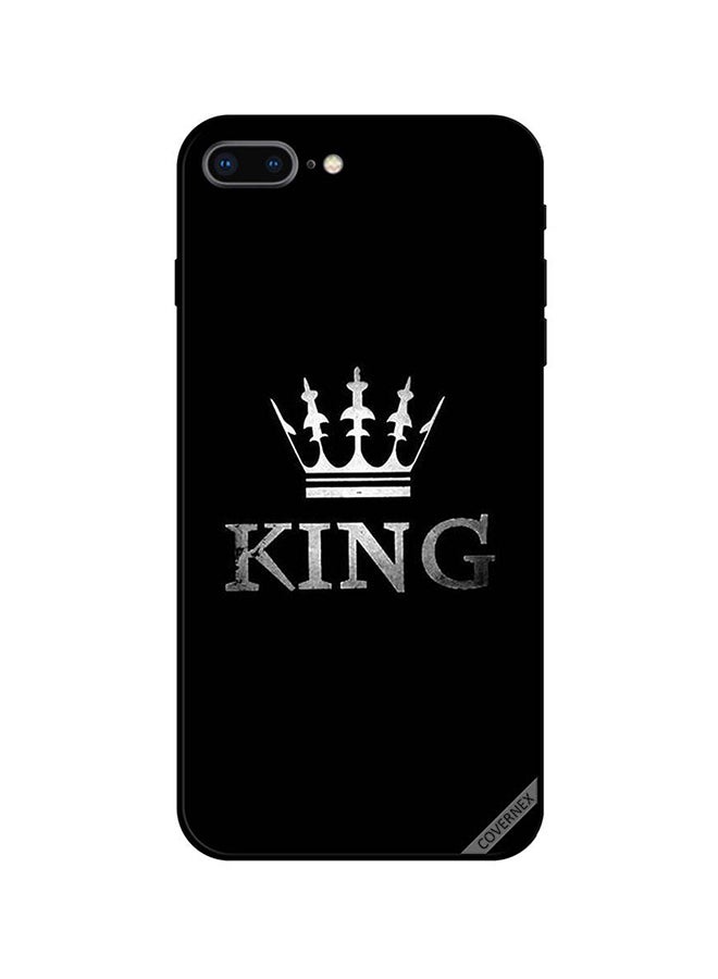 كوفرنيكس غطاء حماية خلفي لهاتف أبل آيفون 8 بلس أسود/ أبيض - Image 1