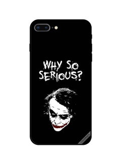 Protective Case Cover For Apple iPhone 7 Plus Why So Serious B&W