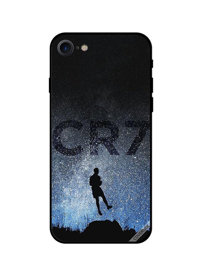 كوفرنيكس غطاء حماية خلفي لهاتف أبل آيفون 7 - أزرق أزرق/أسود/أبيض - Image 1