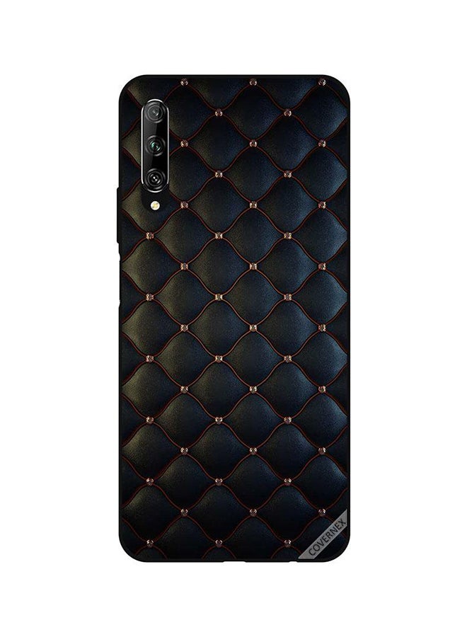 كوفرنيكس غطاء حماية خلفي لهاتف هواوي Y9S مزين بدبابيس طبعة بتصميم دبابيس على القماش