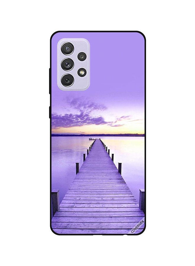Covernex Pathway To Sea Protective Back Cover For Samsung Galaxy A72 Multicolour