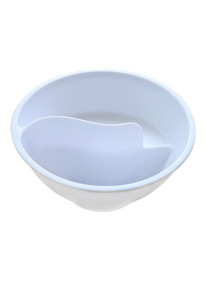 Stackable Divided Bowl White 19.00x11.00x19.00cm - Image 1