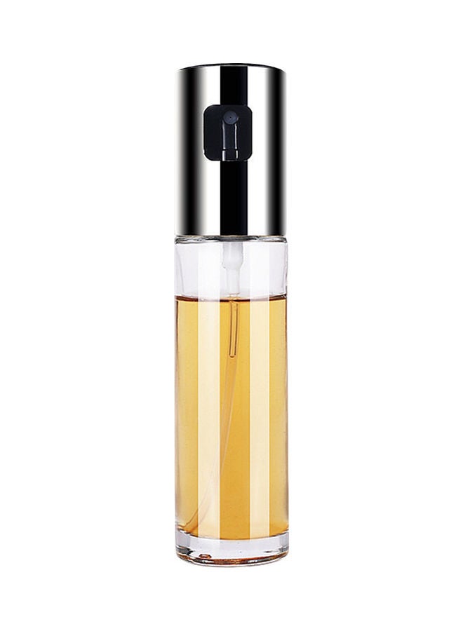 Mister Spray Bottle Refillable Oil Dispenser Silver 17.50x4.00x4.00cm - Image 1