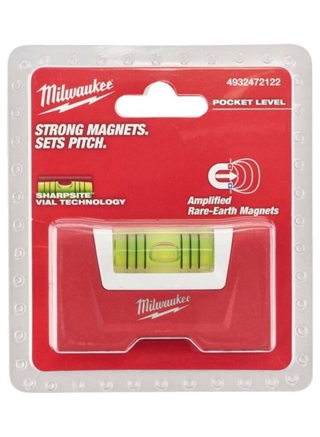 ميلواكي Compact Torpedo Spirit Level Magnetic Multicolour  - Image 4