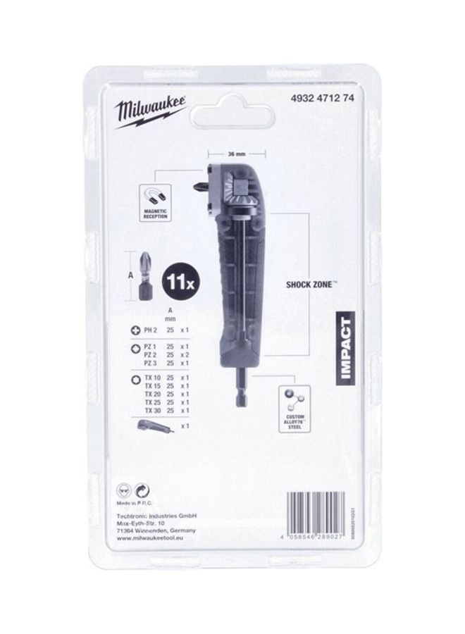 4932471274 Shockwave Impact Duty Right Angle Attachment 11 Piece Multicolour - v1635402398/N51618258A_3