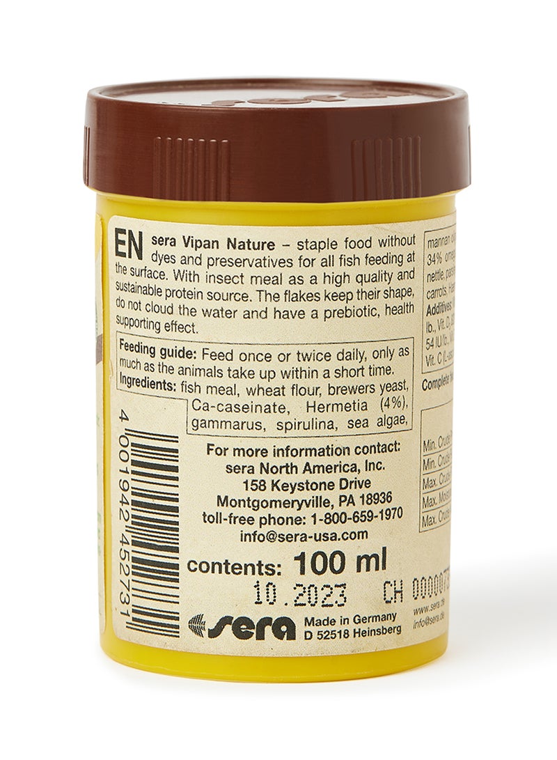 Sera Vipan Nature Staple Food With 4% Insect Meal And Prebiotic Effect 22grams - Image 2