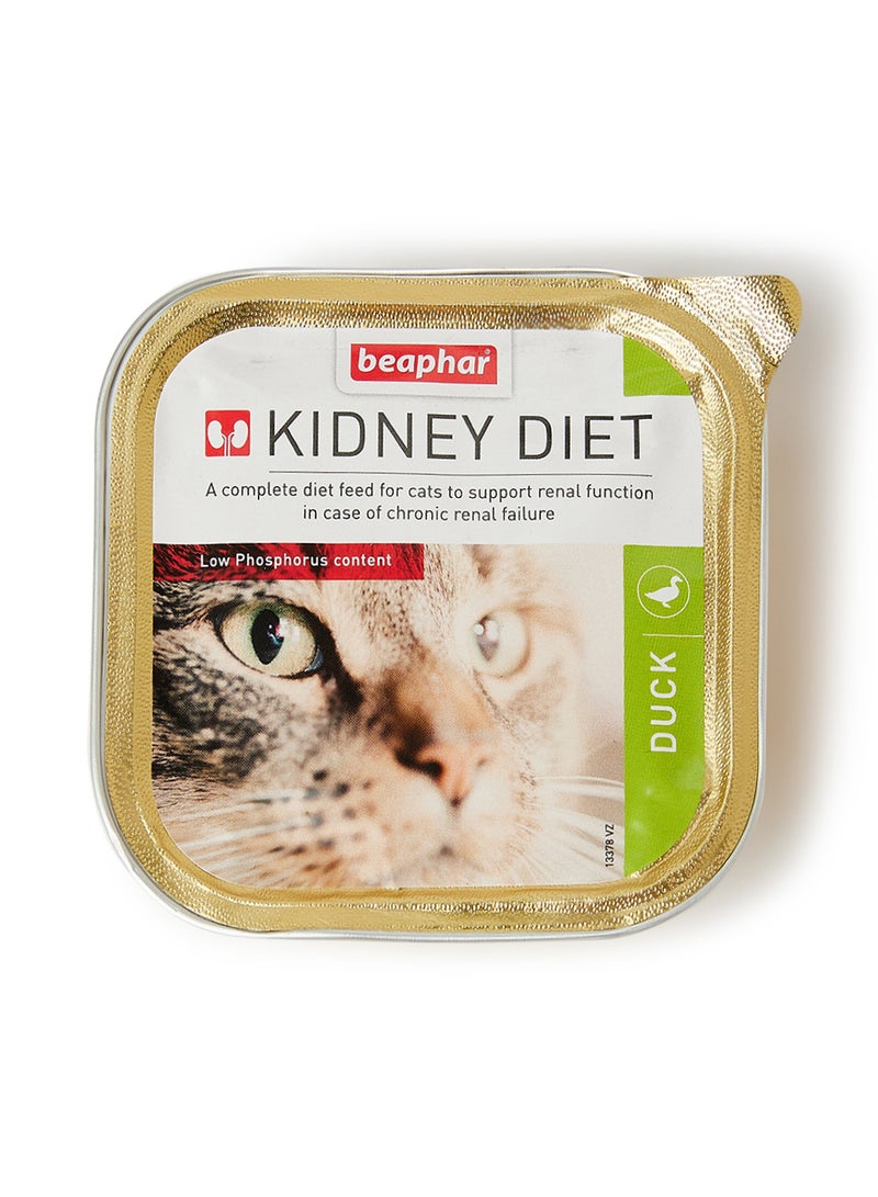 beaphar Wet Food Kidney Renal Diet Duck 16 Piece Gold 100grams  - Image 2