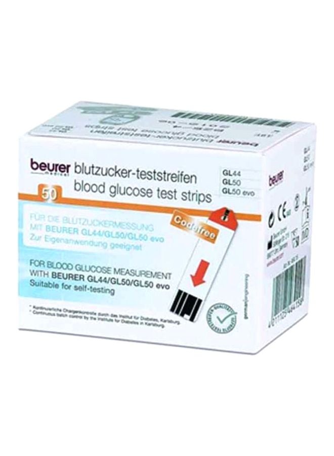 Beurer GL 44/50 Blood Glucose Test Strips | Pack of 50 | Precise & Easy-to-Use Strips for Beurer Glucose Monitors - v1635409319/N13142953A_3