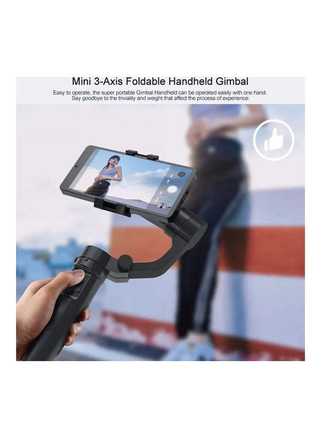 سي كيو إل جيمبال ثابت ومحمول باليد، مزود ب3 محاور أسود - Image 2