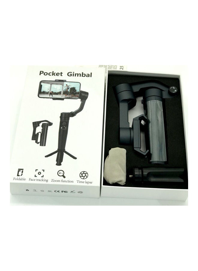 سي كيو إل جيمبال ثابت ومحمول باليد، مزود ب3 محاور أسود - Image 4